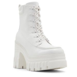 Chunky Platform Booties - Lug Sole